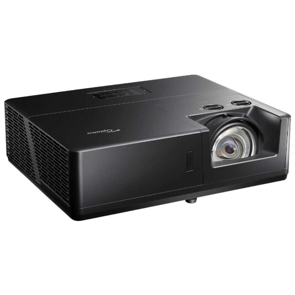 Optoma ZU607TST 4K Short Throw Golf Sim Projector - side view