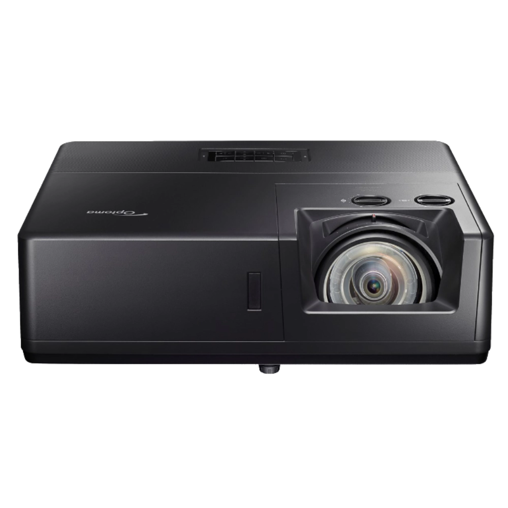 Optoma ZU607TST 4K Short Throw Golf Sim Projector - front view