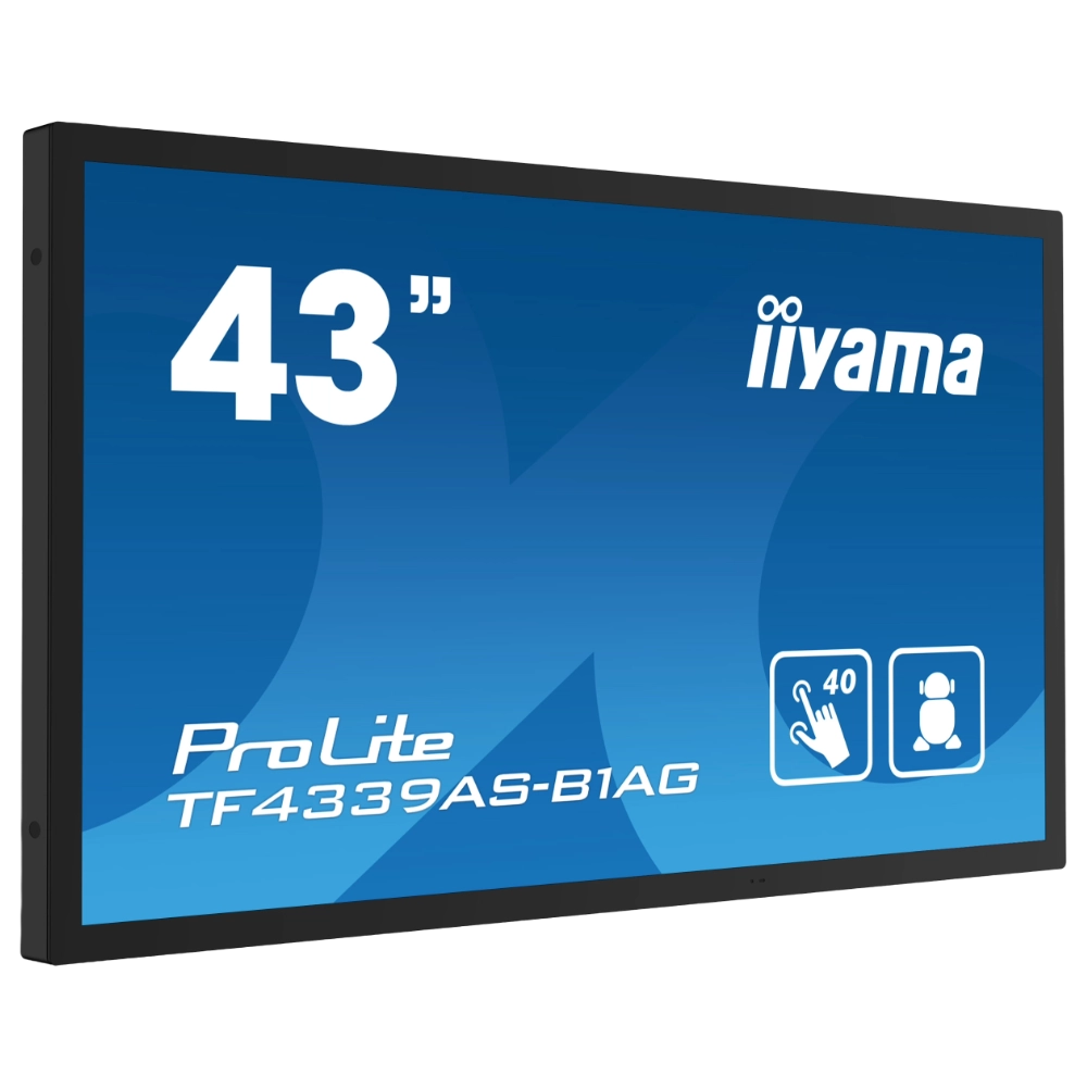 Iiyama TF4339AS-B1AG 43" 4K Touchscreen Display - Image 2