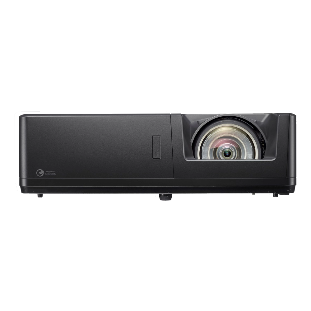 Optoma ZU507TST 4K Short Throw Golf Sim Projector - Front view