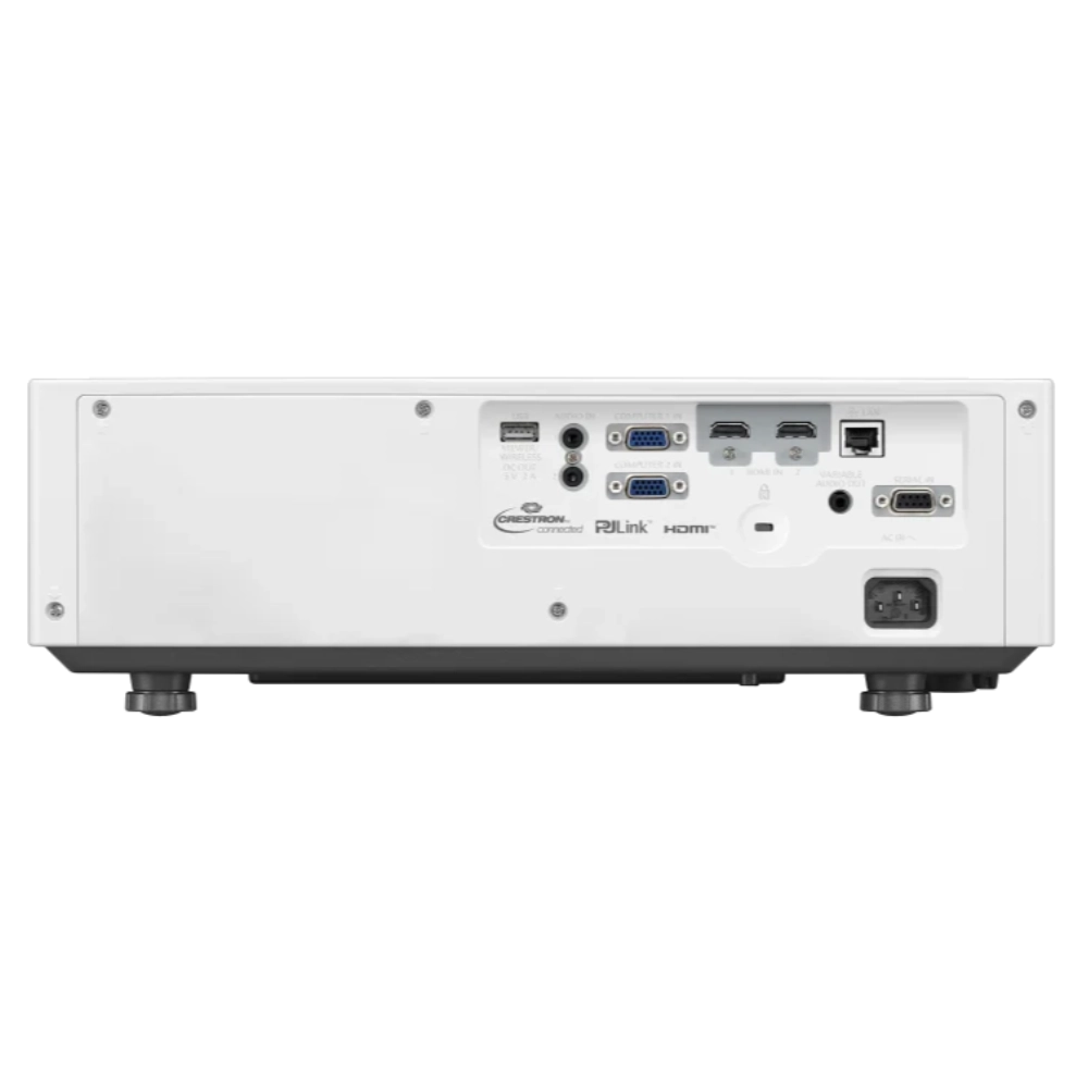 Panasonic PT-VMZ51EJ Compact Laser Projector - rear view