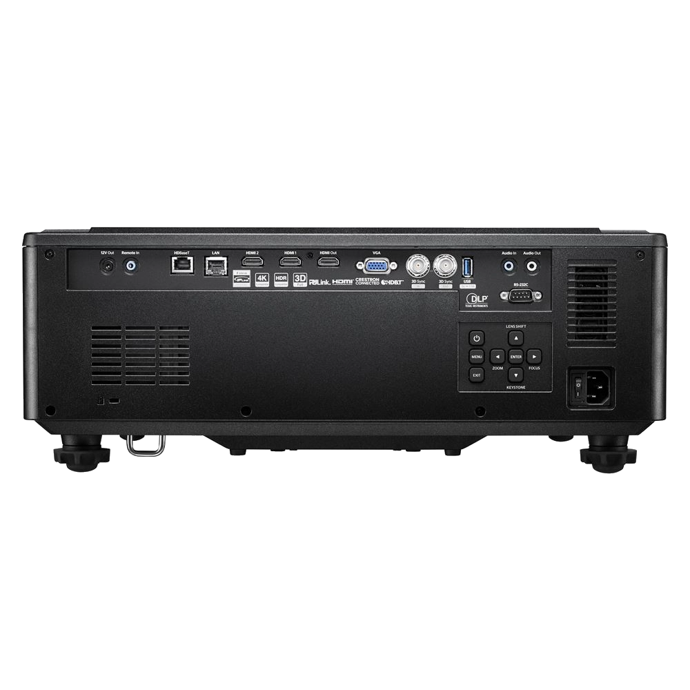 Optoma ZU920TST HD Short Throw Golf Sim Projector - Rear