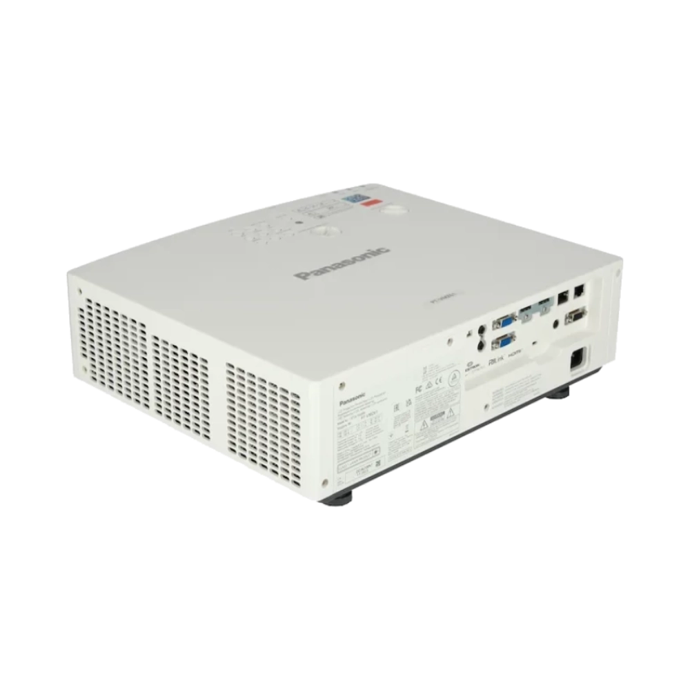 Panasonic PT-VMZ61 Laser Projector side and rear view
