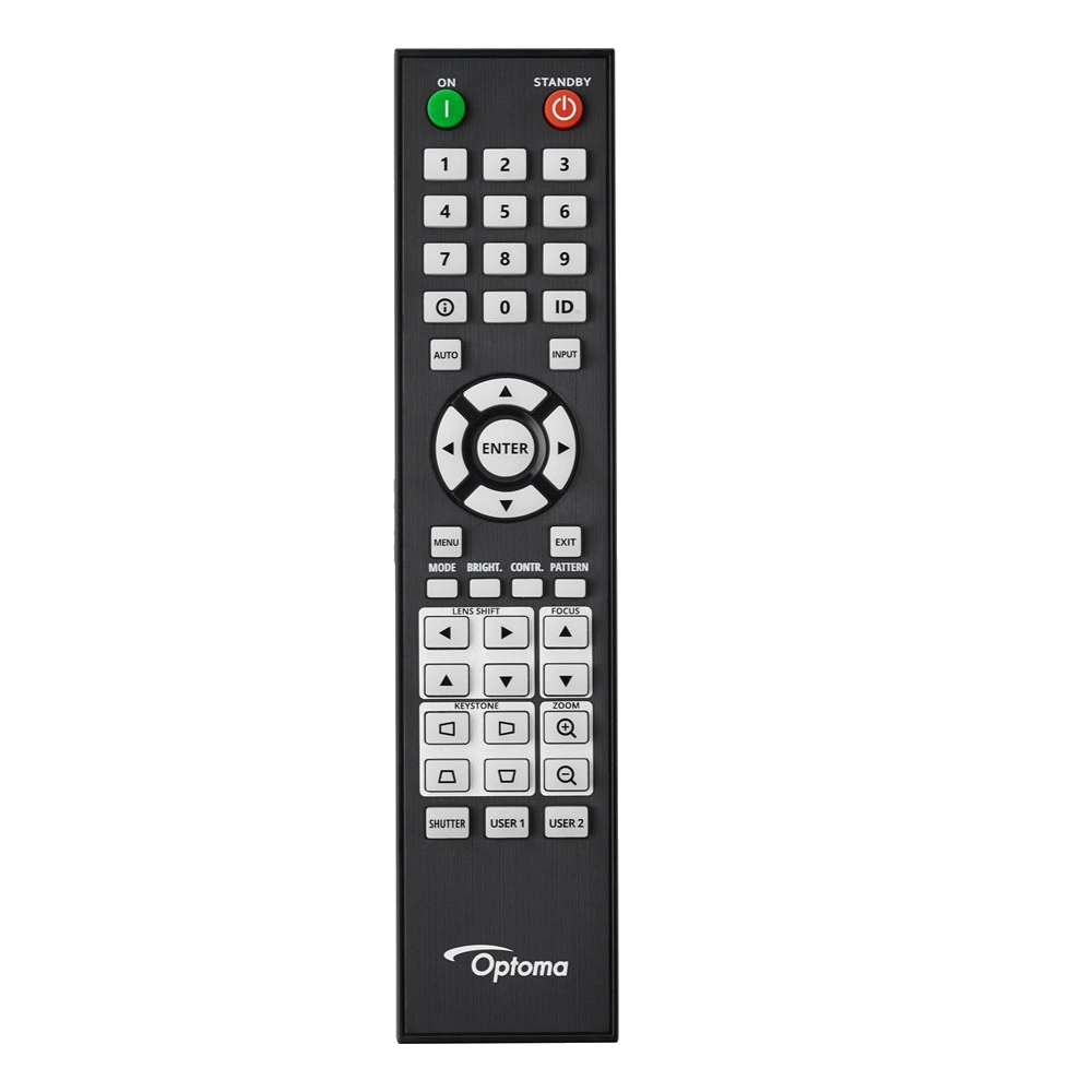 Optoma ZU920TST HD Short Throw Golf Sim Projector - Remote Control