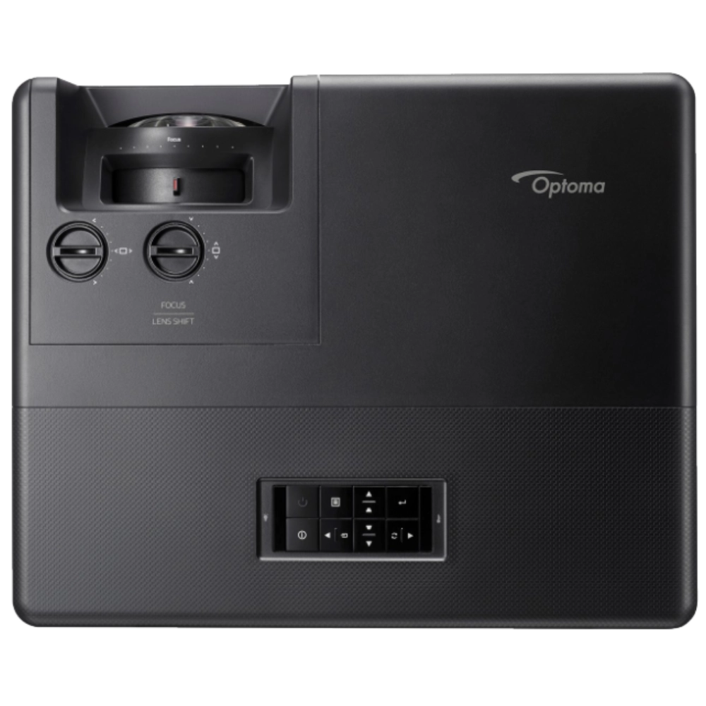 Optoma ZU607TST 4K Short Throw Golf Sim Projector - top view