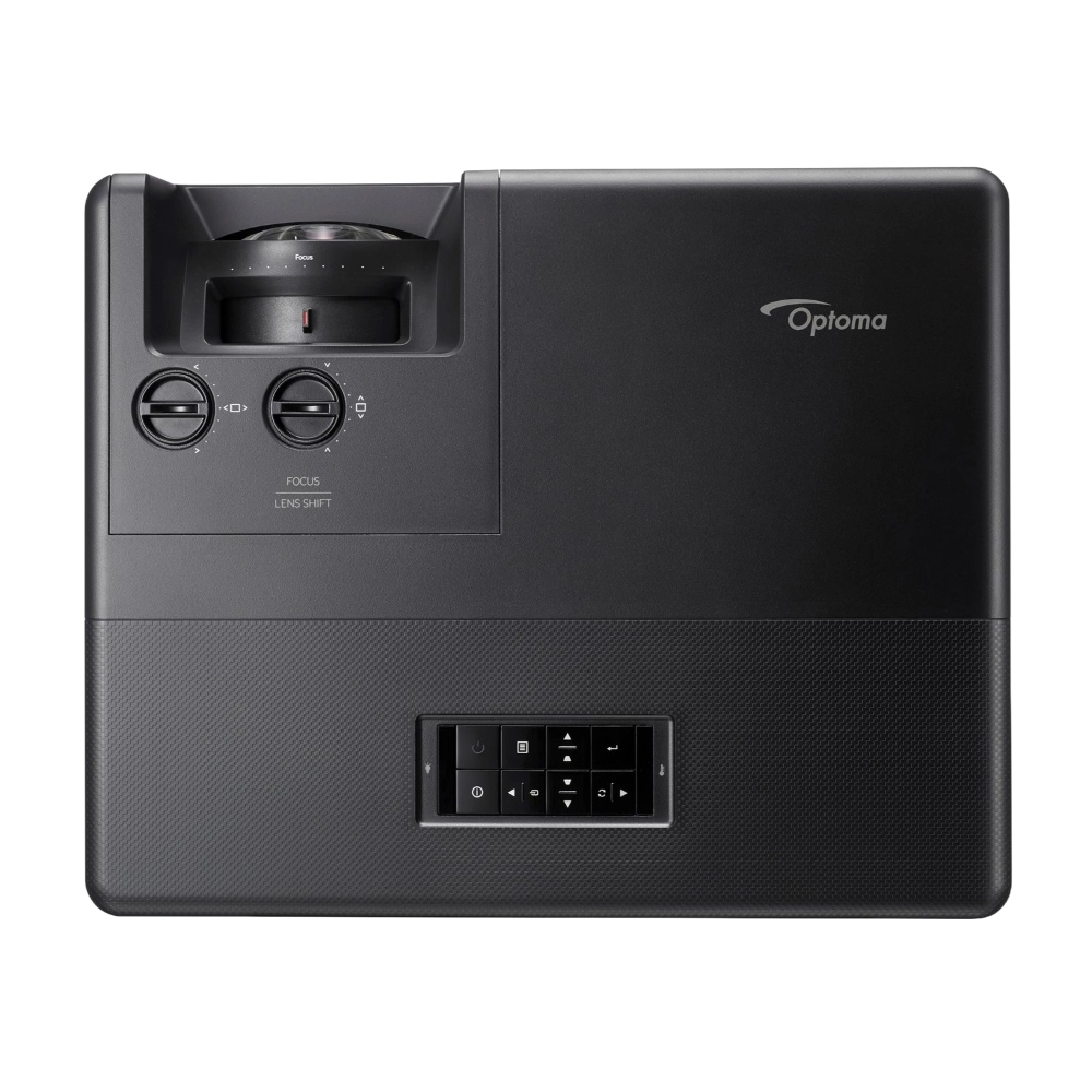 Optoma ZK608TST 4K Short Throw Golf Sim Projector - top view