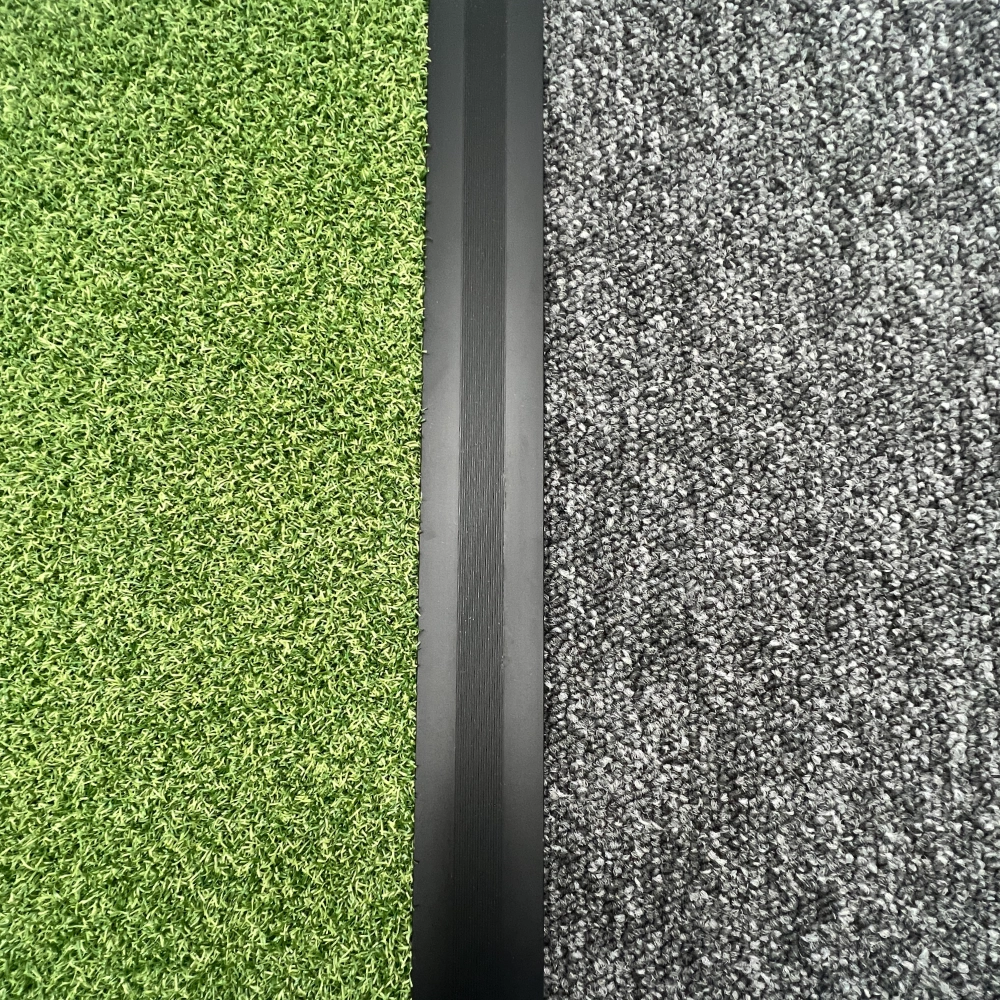 Black Turf to Flooring Transition Trim